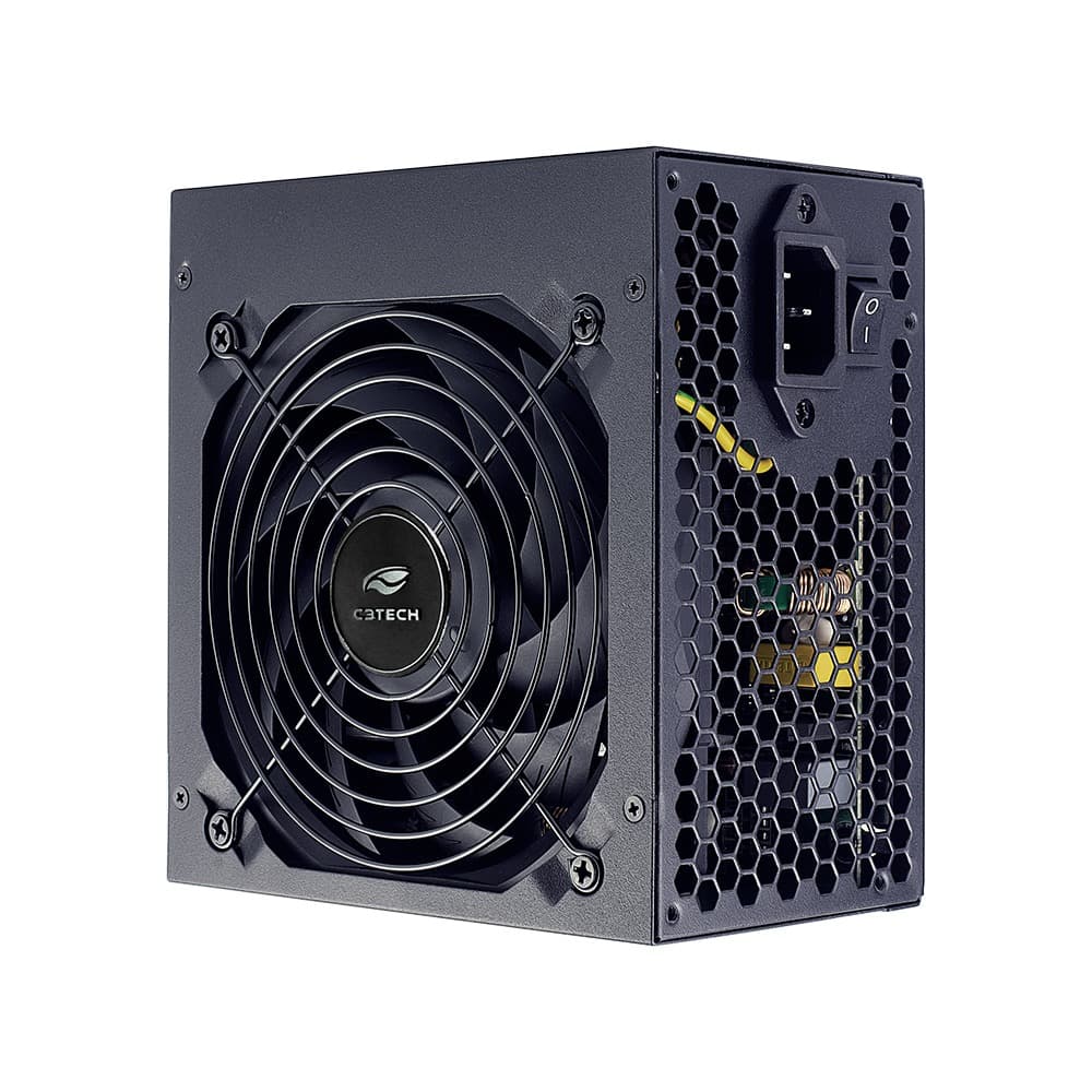 Fonte ATX 600w 80 Plus White C3Tech Gaming - PS-G600M - miniatura 4