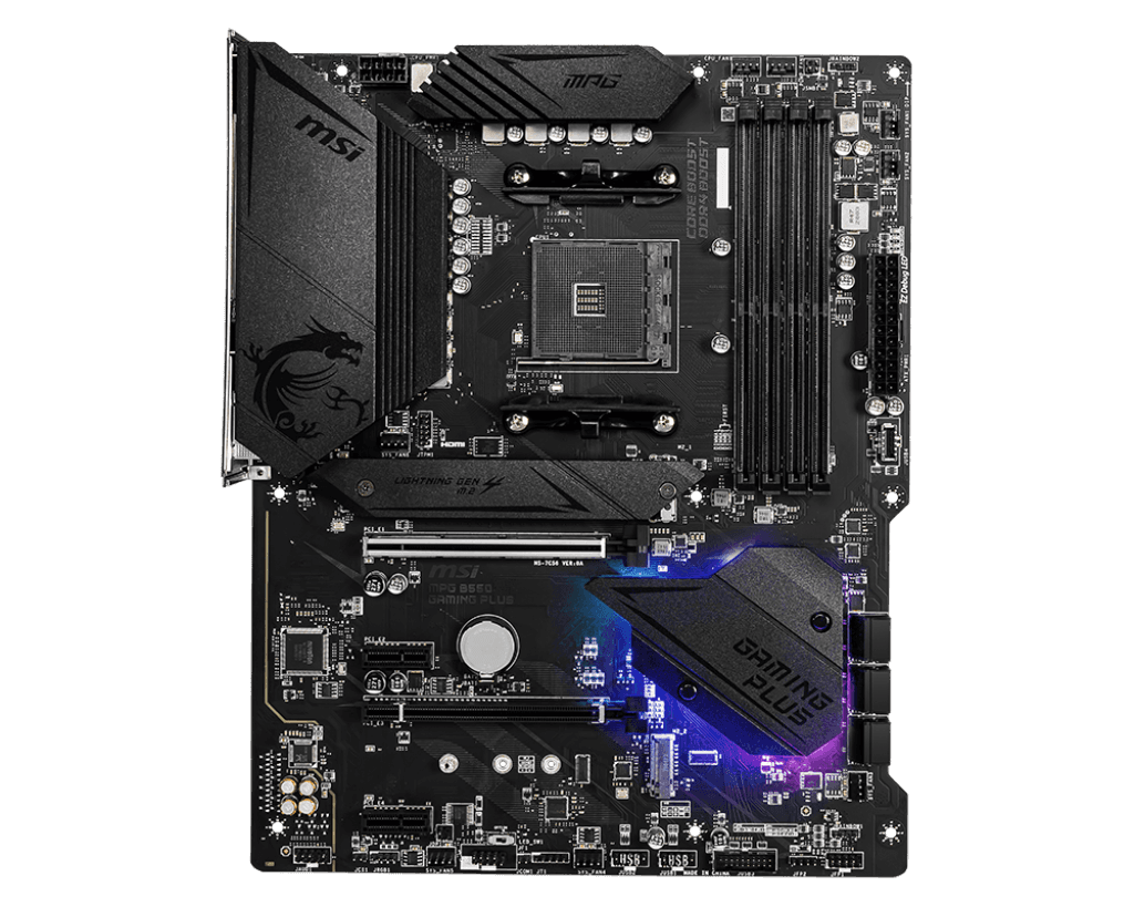 Placa Mãe MSI MPG B550 Gaming Plus AMD AM4 ATX - foto 1