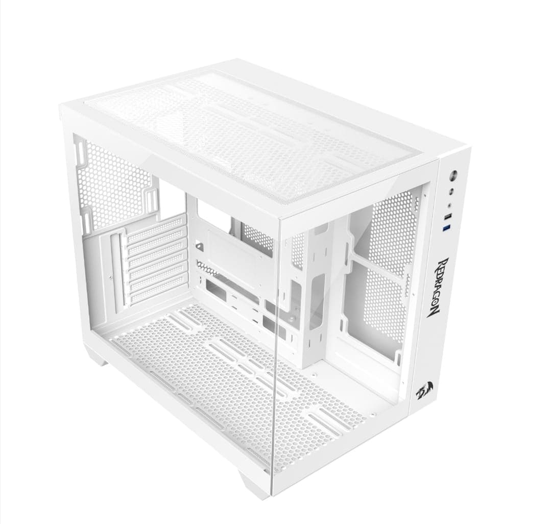 GABINETE REDRAGON WIDELOAD LITE BRANCO CA-604W - foto 1