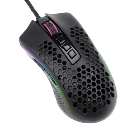 Mouse Gamer Redragon Storm Preto RGB M808-RGB - foto 1