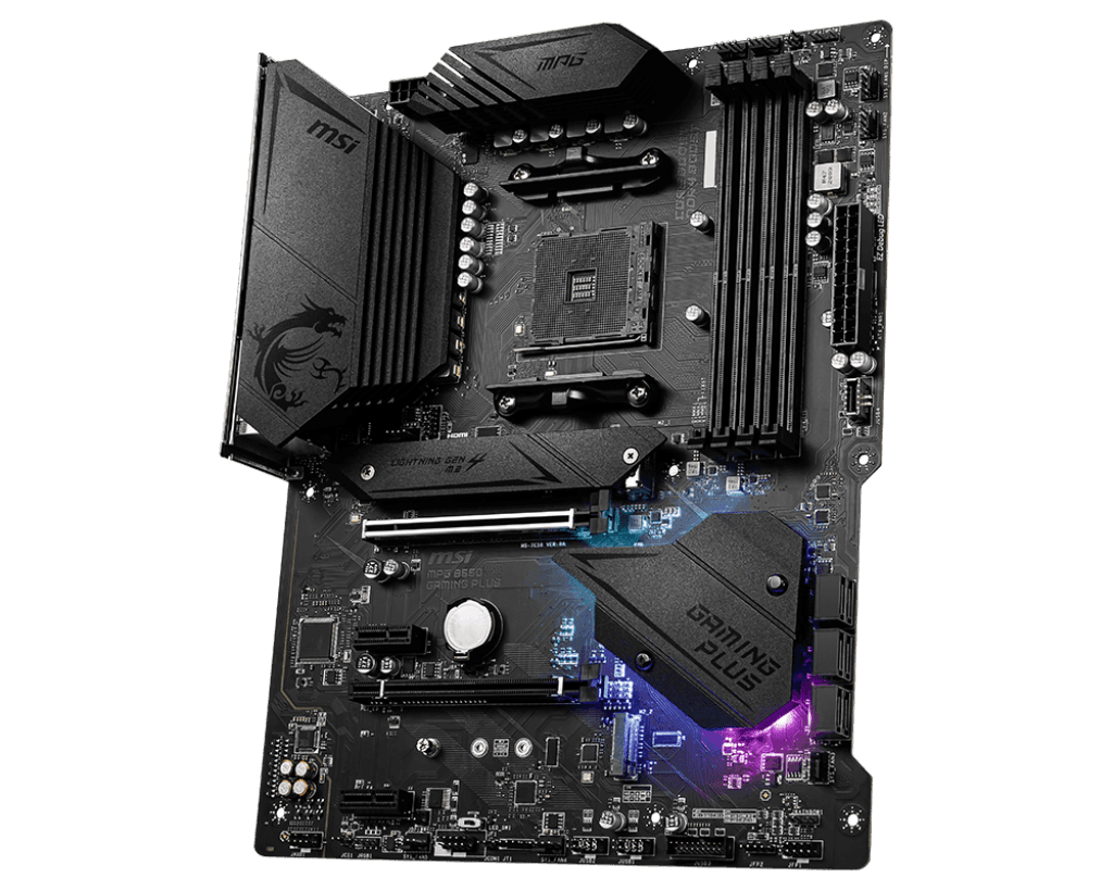 Placa Mãe MSI MPG B550 Gaming Plus AMD AM4 ATX - miniatura 4