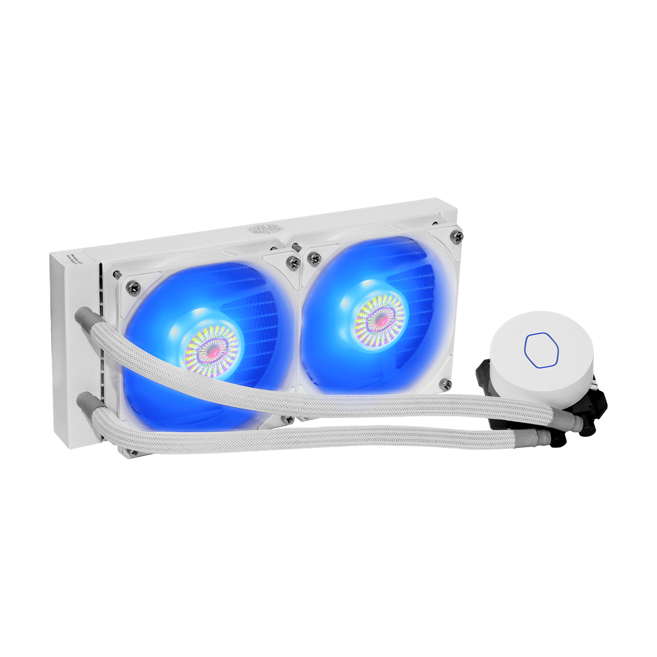 Water Cooler Cooler Master MasterLiquid ML240L, ARGB, White, 240mm, Intel-AMD - miniatura 4
