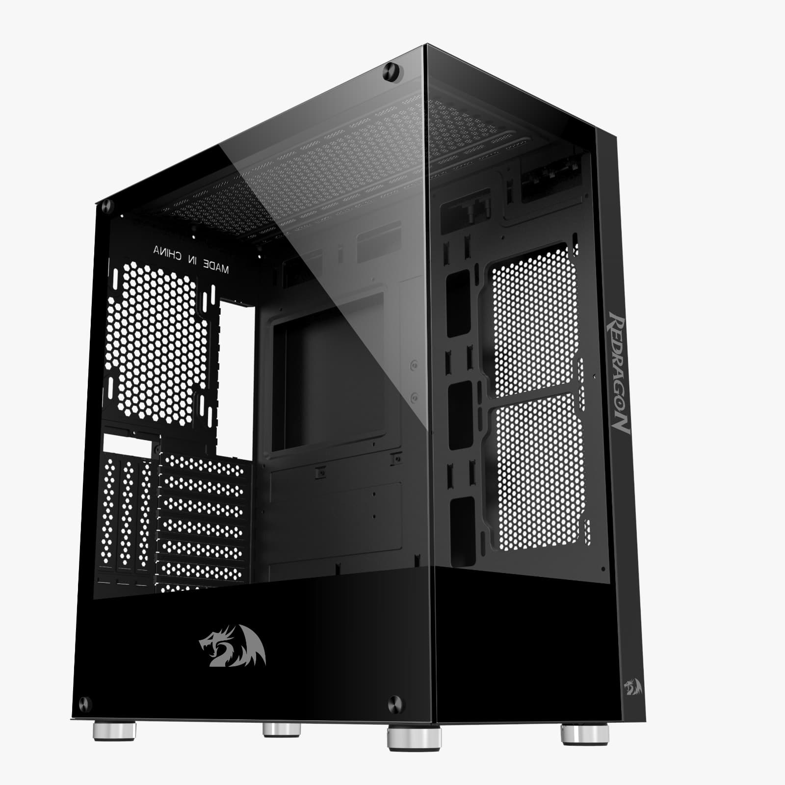 GABINETE REDRAGON REFLECT PRETO MODELO CA-601B - foto 1