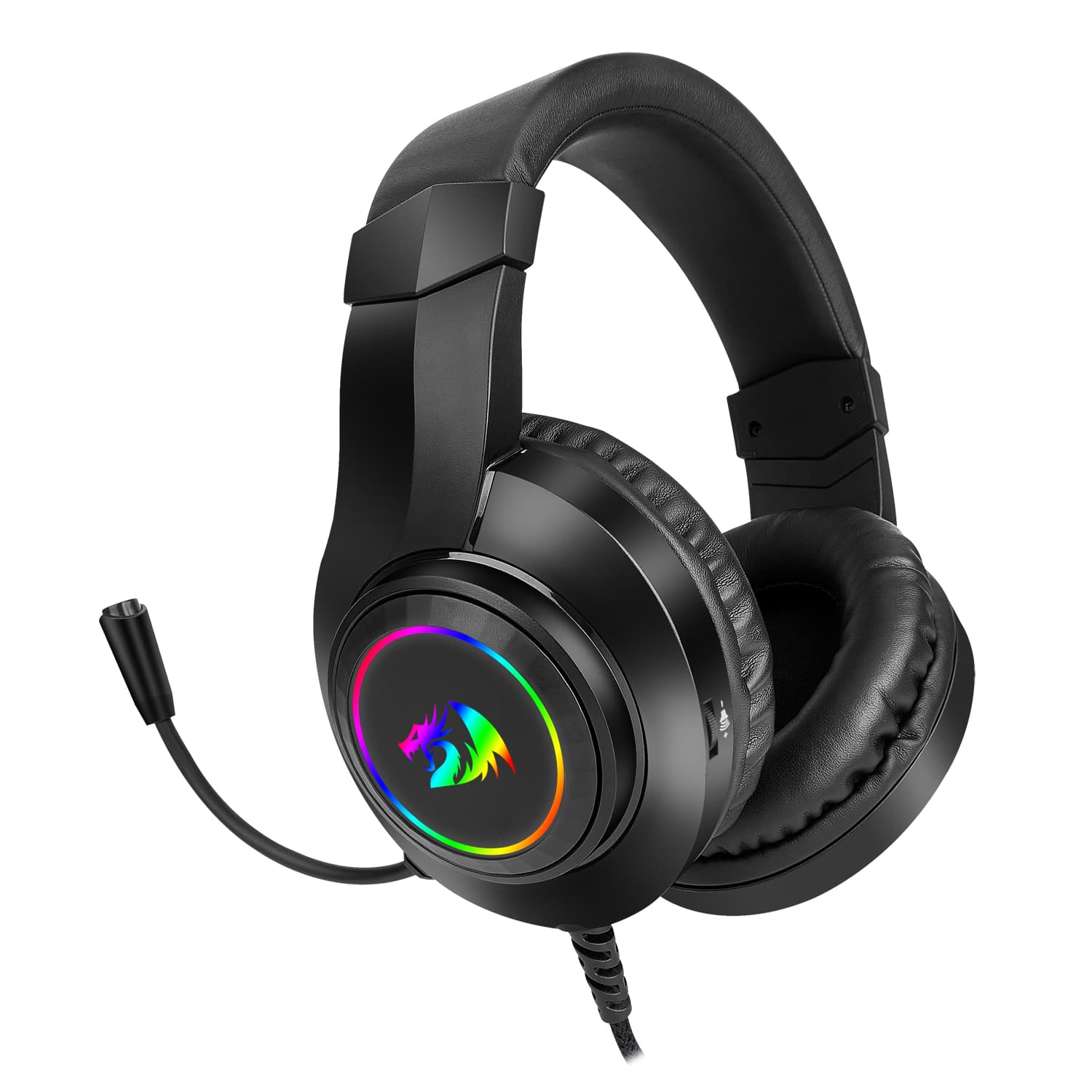 Headset Gamer Redragon Hylas Preto RGB H260RGB - foto 1