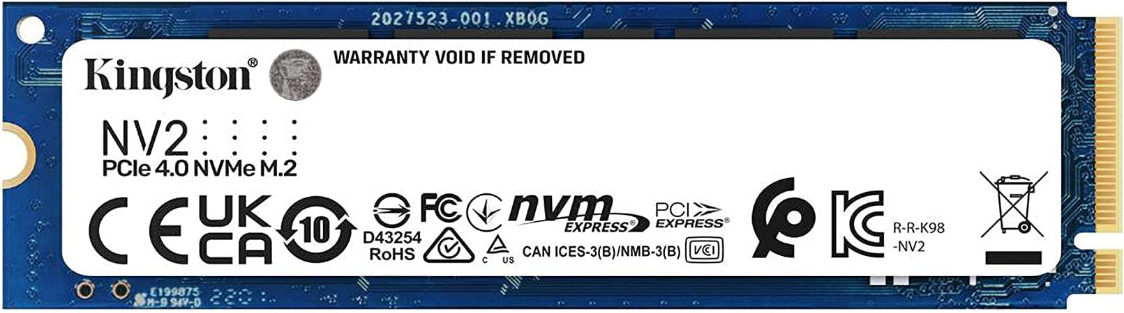 SSD Kingston M.2 NVMe 500Gb - foto 1