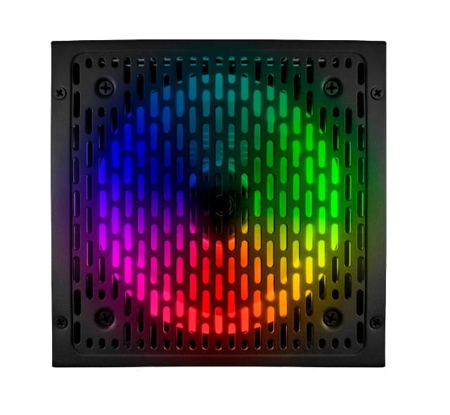 FONTE BRX ATX 650W AUTOMATICA RGB  80 PLUS - miniatura 3