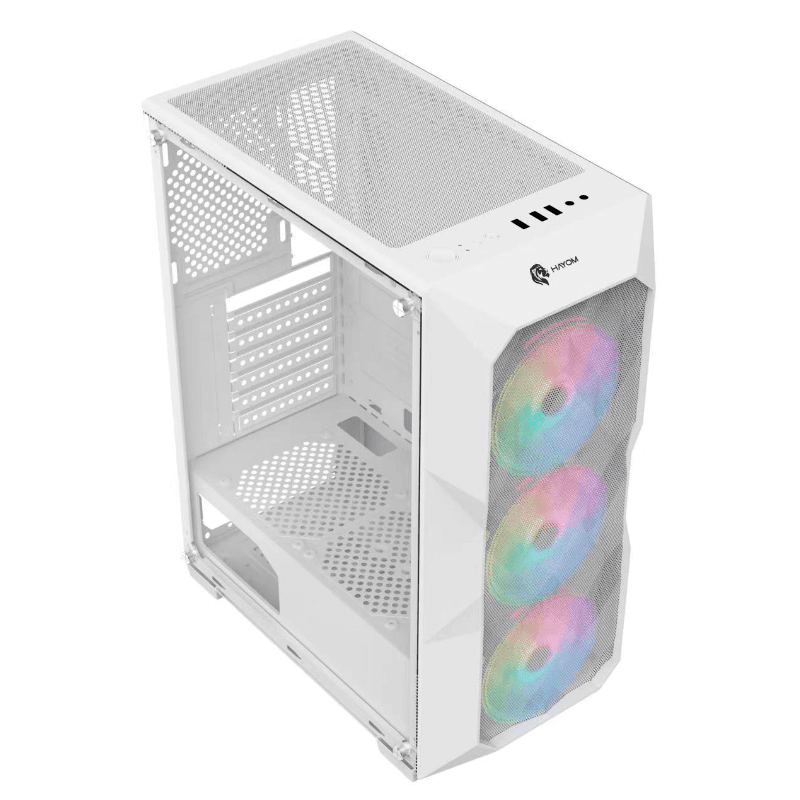 GABINETE GAMER BRANCO COM 3 FANS - GB1730 - miniatura 7