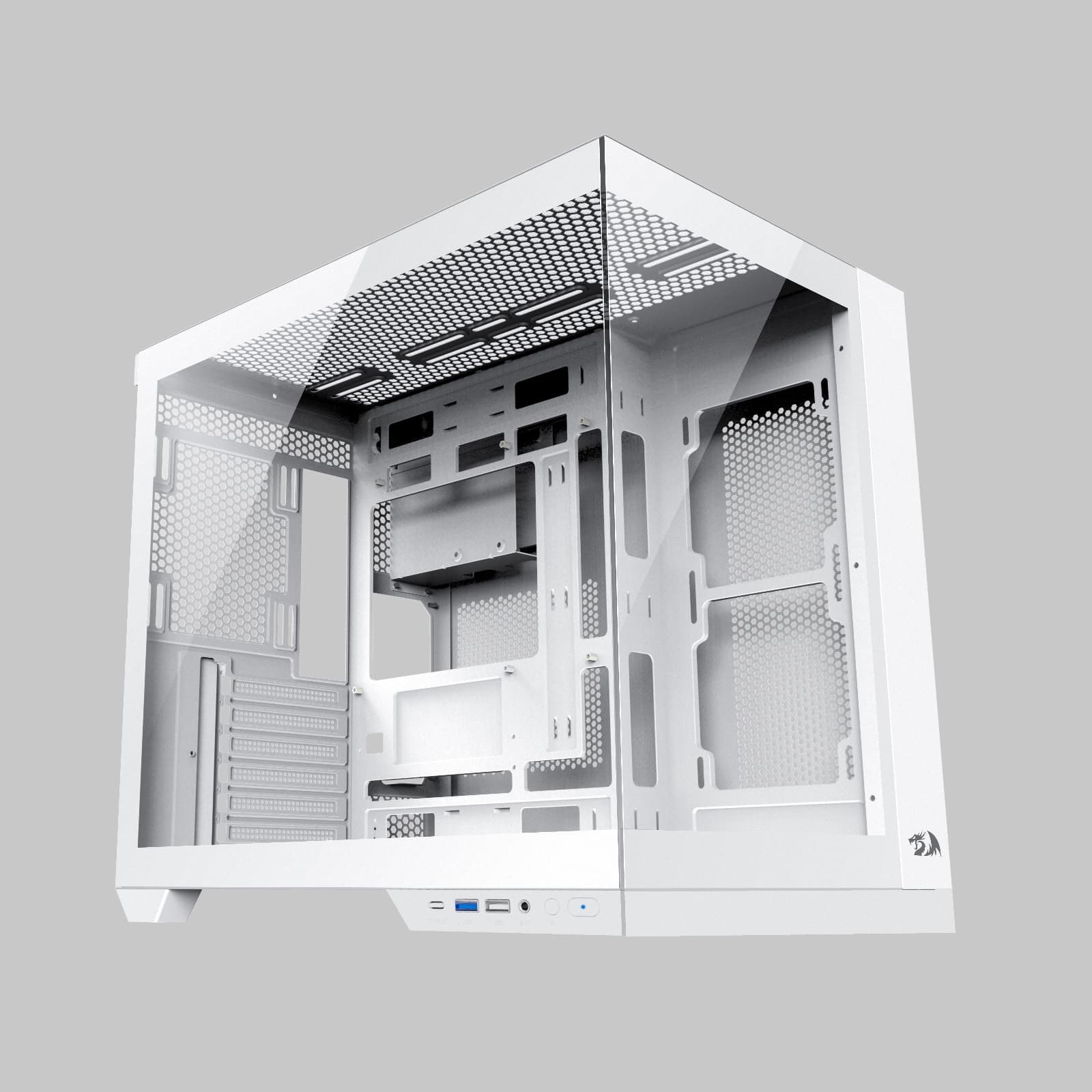GABINETE REDRAGON WIDELOAD PRO BRANCO CA-604W-PRO - foto 1