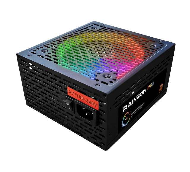 FONTE BRX ATX 650W AUTOMATICA RGB  80 PLUS - miniatura 4