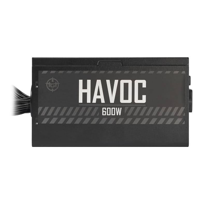 Fonte TGT Havoc, 600W, 80 Plus White, TGT-HV600-BK01 - miniatura 2