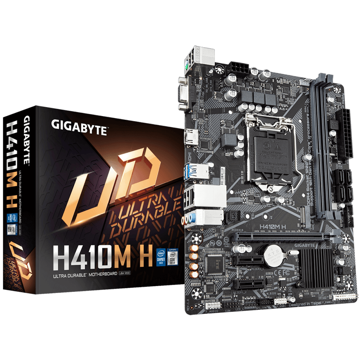 PLACA MAE H410M - SEMI NOVA 30 DIAS DE GARANTIA - foto 1