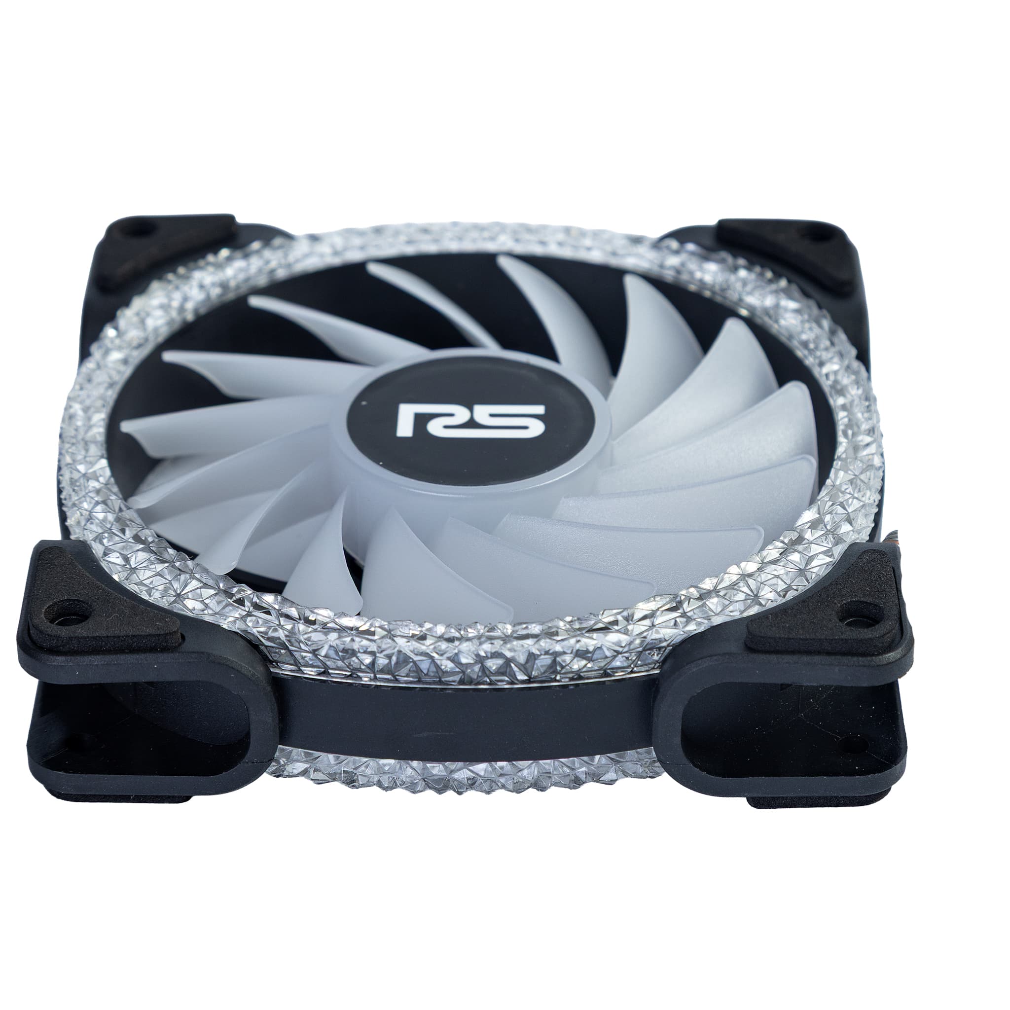 FAN ROUND5 CRYSTAL FORWARD PWM ARGB 120MM BLACK BOX - miniatura 4