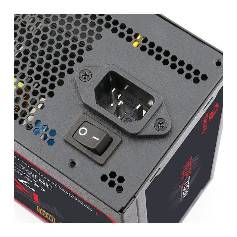 Fonte Redragon RGPS-650W, Full-Modular, 80 Plus Gold, Preto, RGPS-650W - miniatura 7