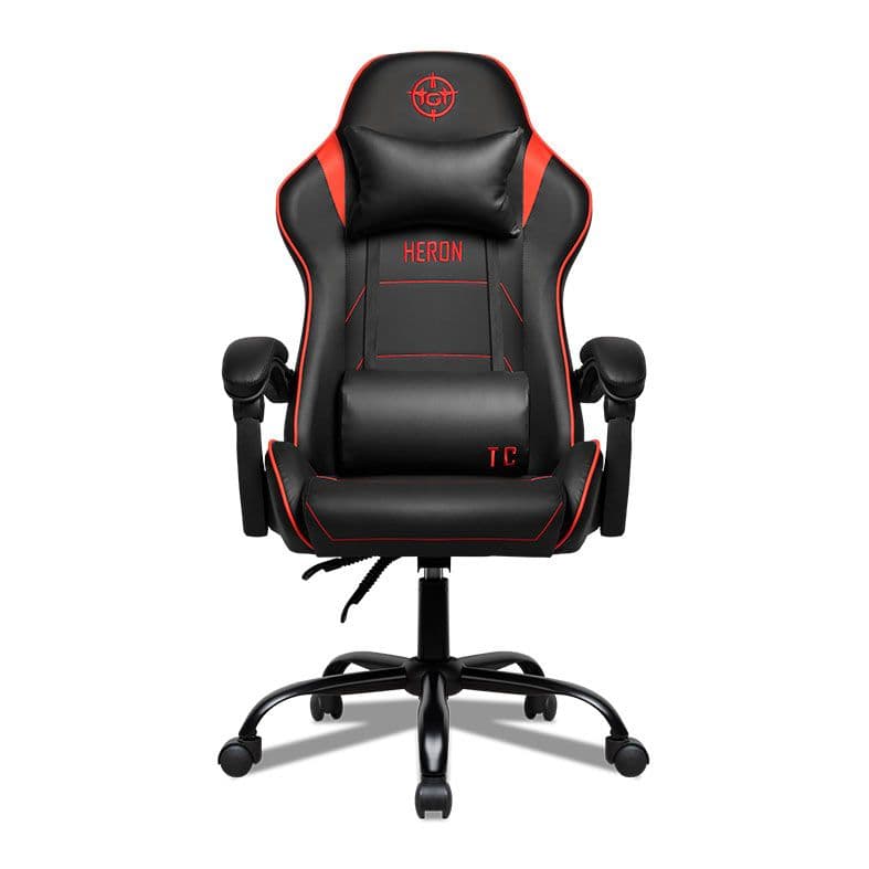 Cadeira Gamer TGT Heron TC, Espuma Moldada, Preto e Vermelho, TGT-HRTC-BR02 - miniatura 4