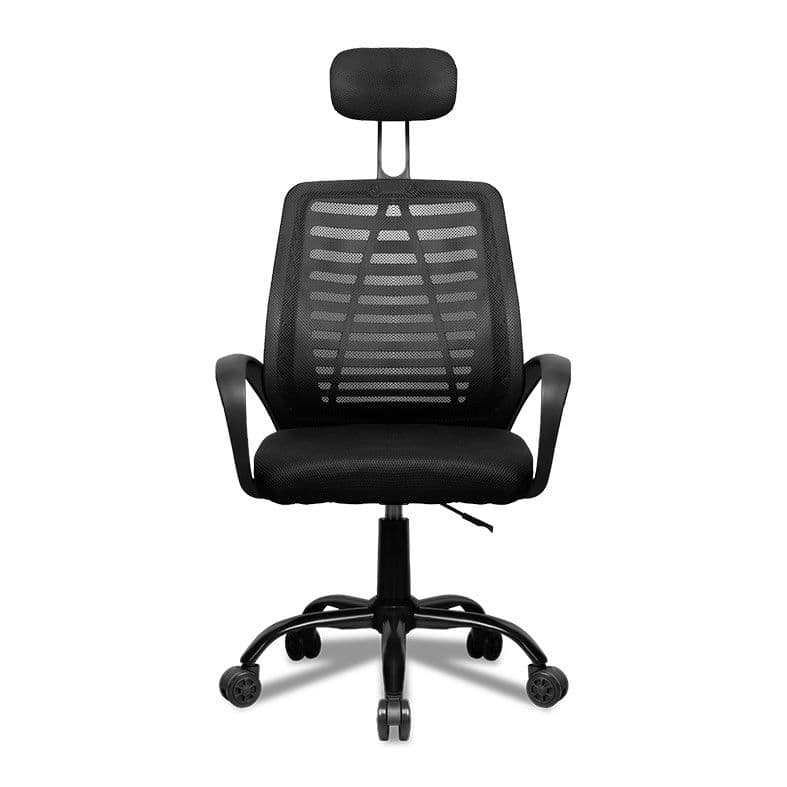 Cadeira Office Zinnia Aloe, Preto, ZNO-ALOE-BK - miniatura 6