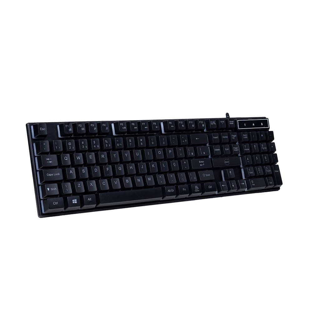 Kit Gamer Dazz Novacore 4 em 1 Teclado Membrana Mouse 1000DPI Mousepad 70x30cm Headset - miniatura 5