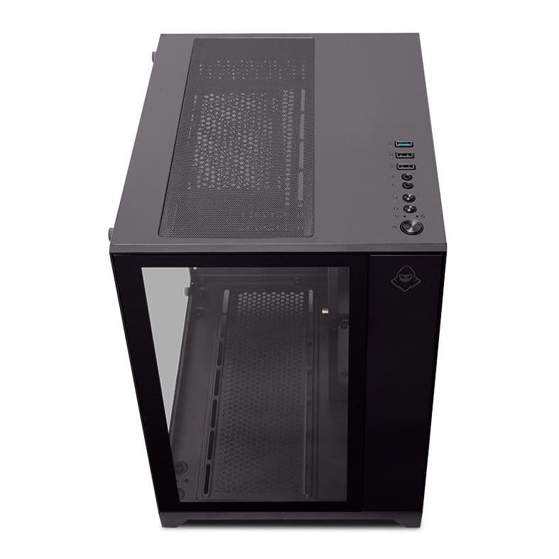 Gabinete Gamer Mancer CV100, Mid-Tower, Lateral De Vidro, Preto, MCR-CV100-BK - miniatura 3