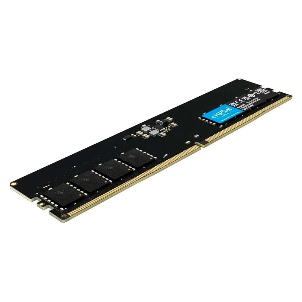 Memoria Crucial, 8GB (1x8GB), DDR5, 4800MHz, C40, Preto, CT8G48C40U5 - miniatura 2