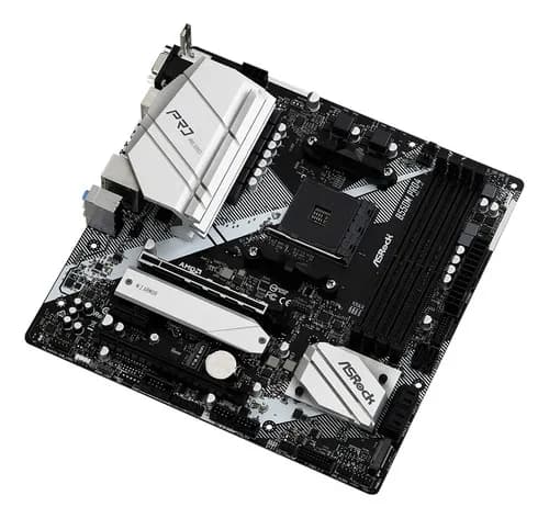 Placa Mae ASRock B550 Pro4 DDR4 Socket AM4 Chipset AMD B550 - miniatura 3