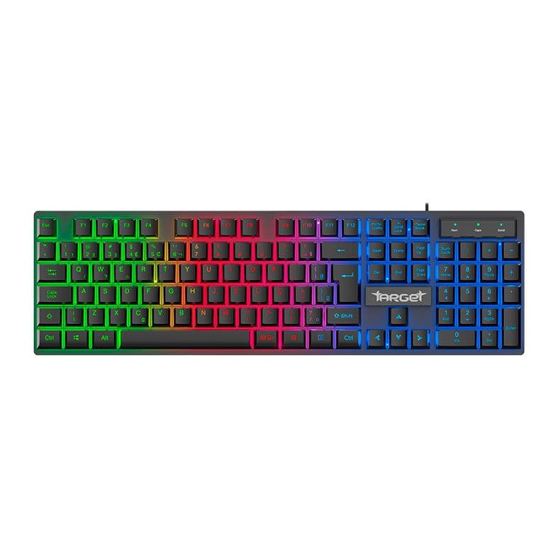 Combo Gamer TGT Fal, Rainbow, Teclado ABNT2, Mouse 1600DPI, Mousepad Pequeno, TGT-FAL-RBW03 - miniatura 4
