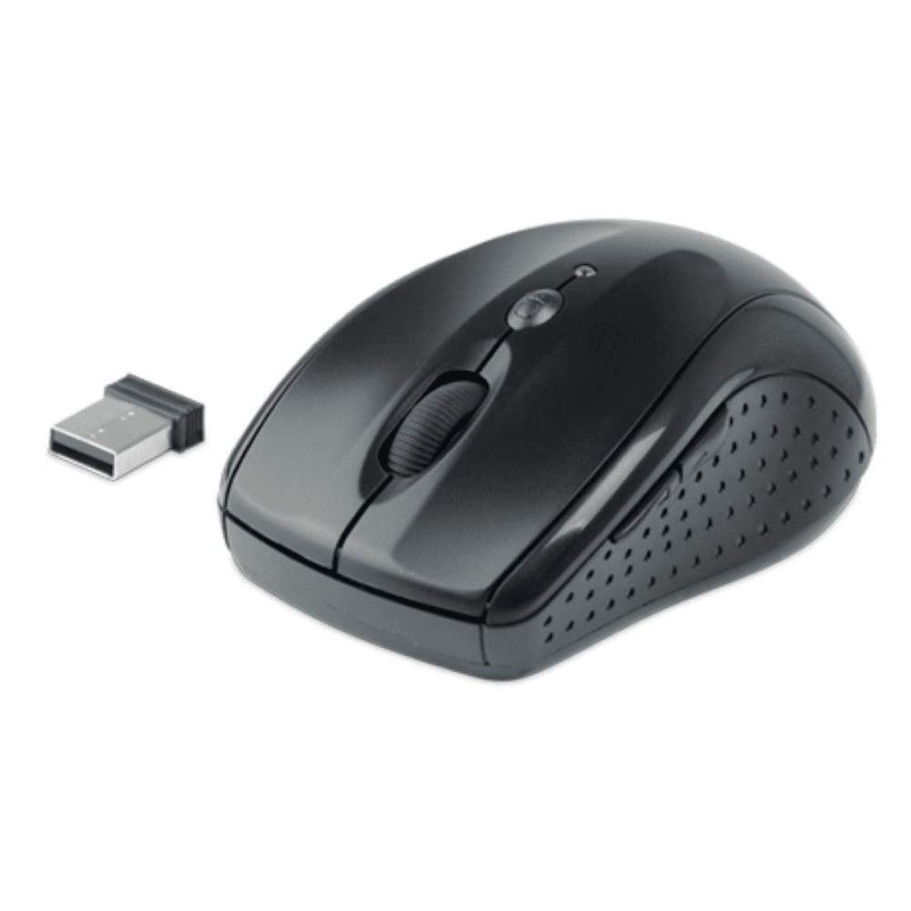 MOUSE C3TECH MW012BK V2 SEM FIO NANO RECEPTOR PRETO - miniatura 2