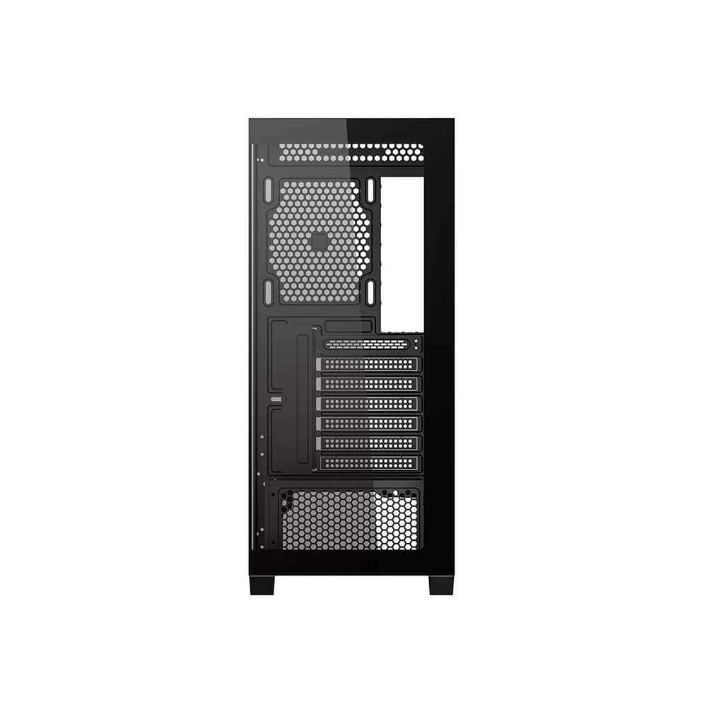 Gabinete Gamer Redragon Deflect, Mid Tower, ATX, Lateral em Vidro Temperado, Preto - CA-609B - miniatura 4