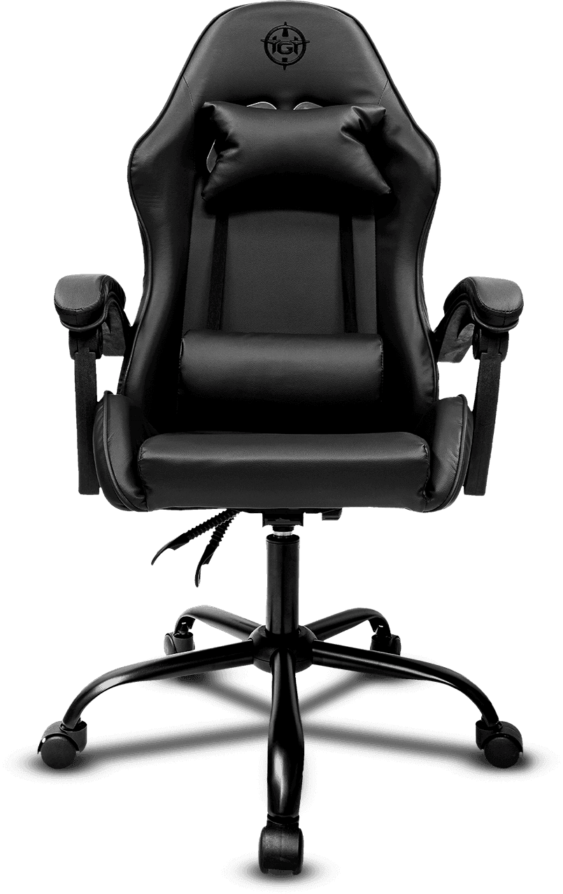Cadeira Gamer TGT Heron, Espuma Moldada, Preta, TGT-HR-BL01 - miniatura 2