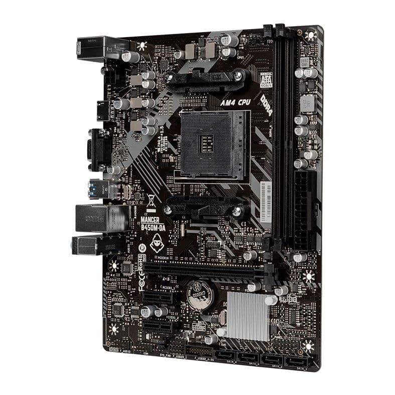 Placa Mae Mancer B450M-DA, DDR4, Socket AM4, M-ATX, Chipset AMD B450, MCR-B450M-DA - miniatura 2