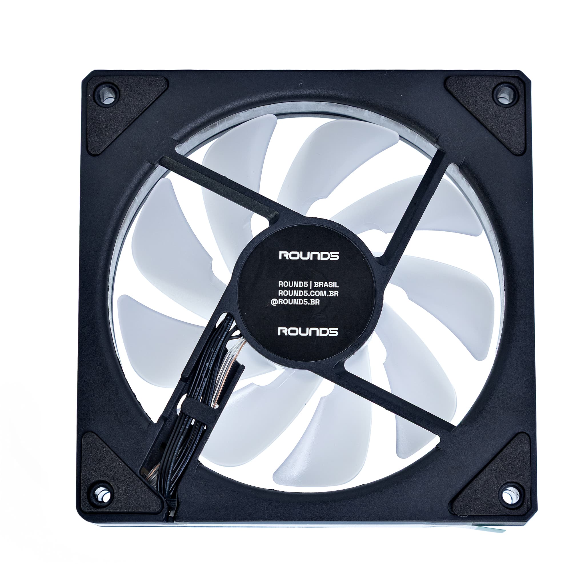 FAN ROUND5 AURORA REVERSE PWM ARGB 120MM BLACK - BOX - miniatura 4