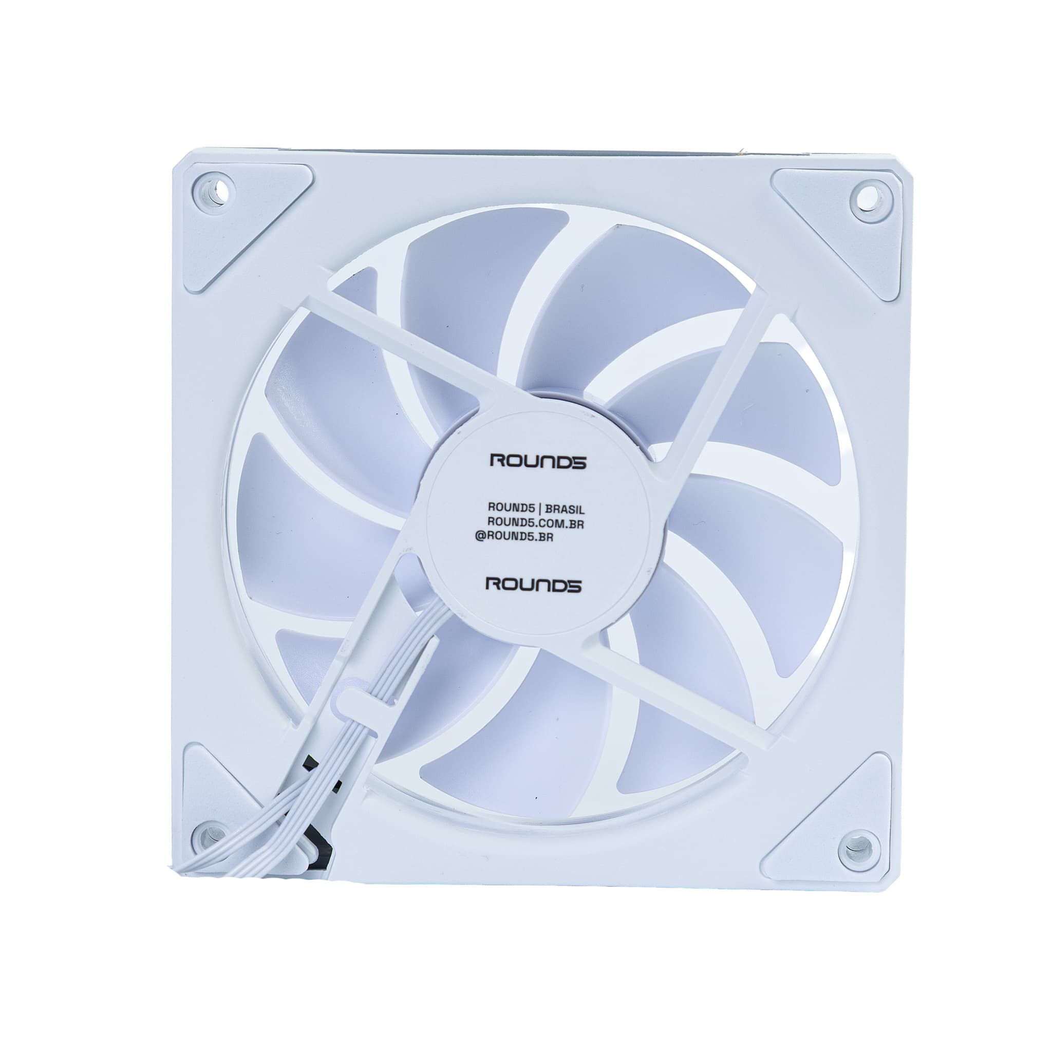 FAN ROUND5 NORDWIND REVERSE PWM ARGB 120MM WHITE BOX - miniatura 7