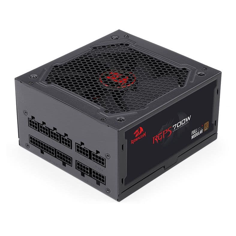 Fonte Redragon RGPS-650W, Full-Modular, 80 Plus Gold, Preto, RGPS-650W - miniatura 9