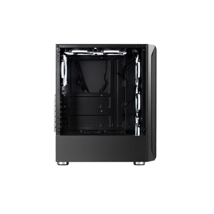 Gabinete Gamer Rise Mode Z03 Mid Tower Vidro Temperado USB 3.0 S/ Fans Preto - RM-Z03-03-FB - miniatura 3