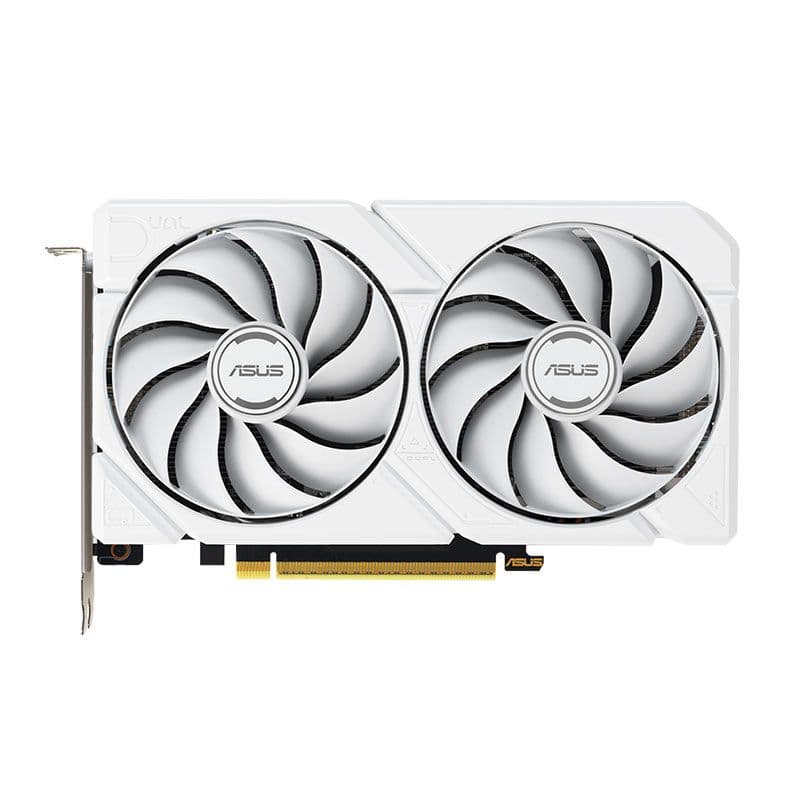 Placa de Video Asus Radeon RX 9060 XT Dual White, 16GB, GDDR6, 128-bit, DUAL-RX9060XT-16G-WHITE - foto 1
