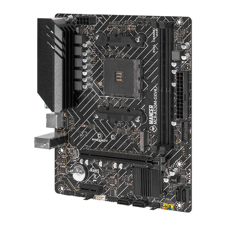 Placa Mae Mancer A520M DX, DDR4, Socket AMD AM4, M-ATX, Chipset AMD A520, MCR-A520M-DXV4 - miniatura 2