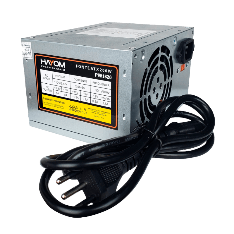 FONTE 200W ATX – HAYOM PW1620 - miniatura 2