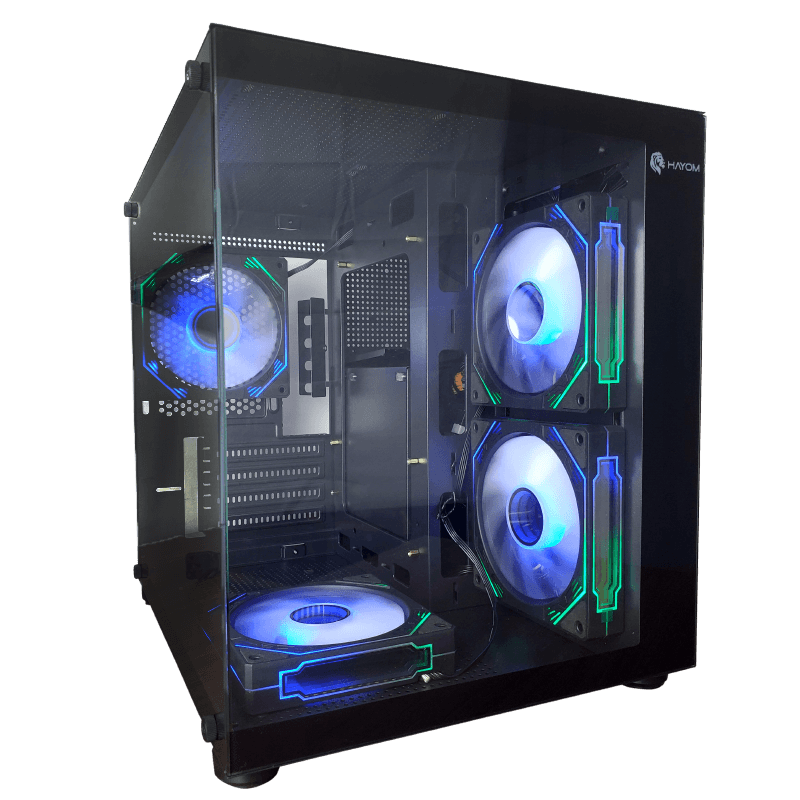 Gabinete Gamer Aquario Gb1796 Com Fan LED RGB - Hayom - miniatura 6