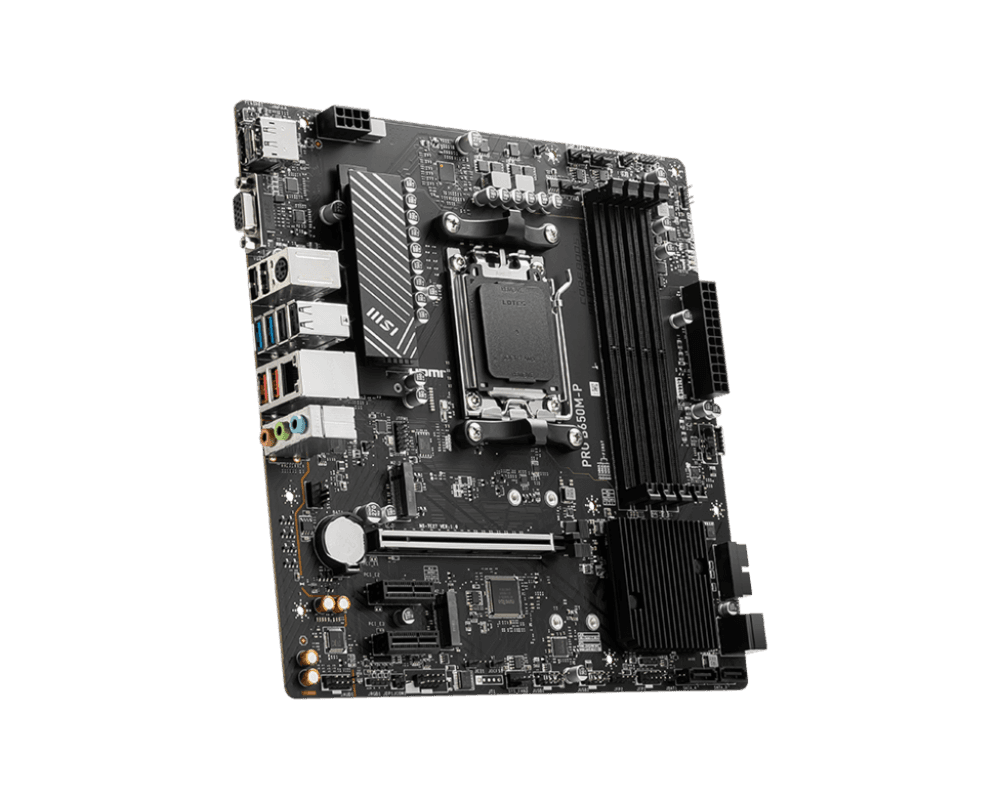 Placa MAE MSI PRO B650M - AM5 Ryzen DDR5 - Matx - M.2 Nvme - Vga/hdmi/displayport - foto 1