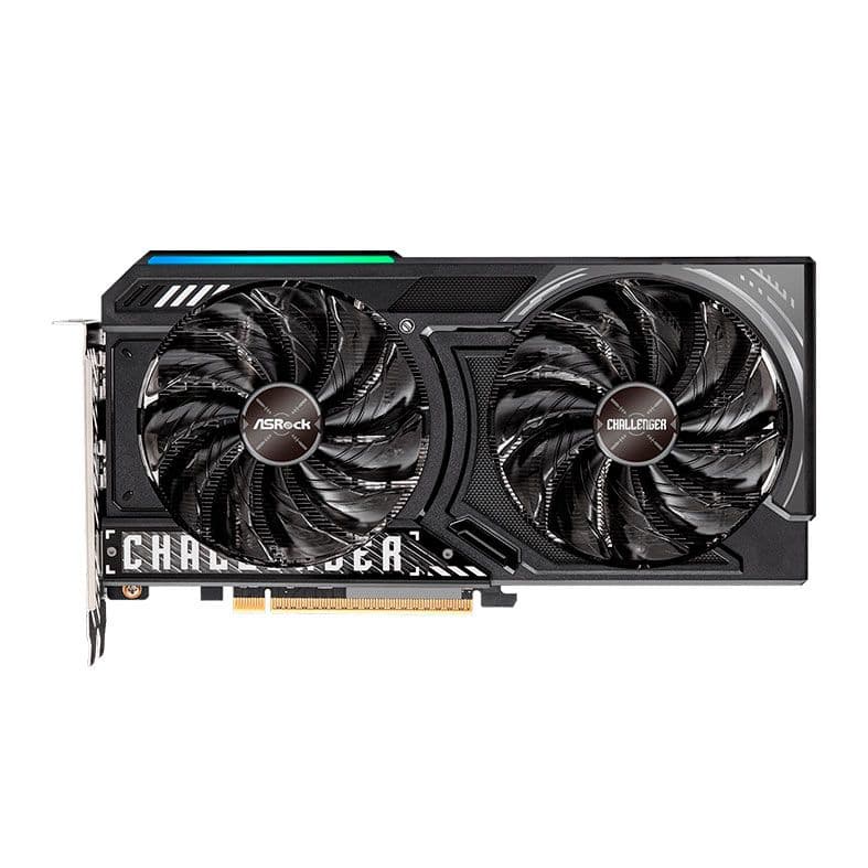 Placa de Video AsRock Radeon RX 9060 XT Challenger OC, 16GB, GDDR6, 128-bit, 90-GA5QZZ-00UANF - foto 1
