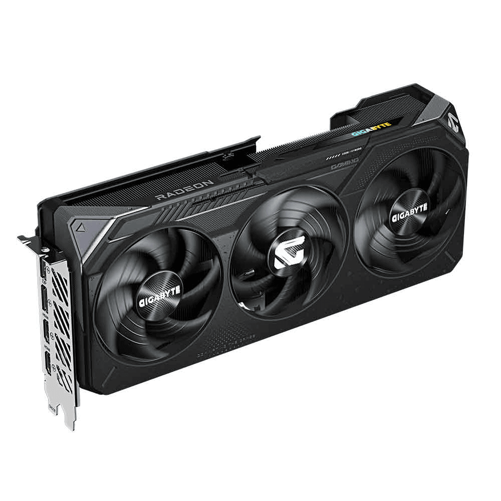 PLACA DE VIDEO GIGABYTE RX 9070 XT GAMING OC RADEON 16GB GDDR6 256BITS GV-R9070XTGAMINGOC-16GD - miniatura 5