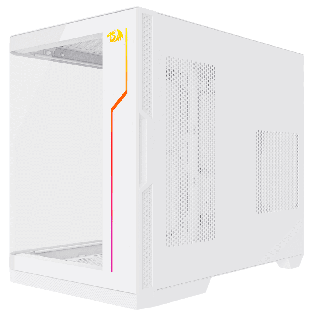 Gabinete Redragon Wideload Extreme Vidro Curvo Branco - miniatura 7