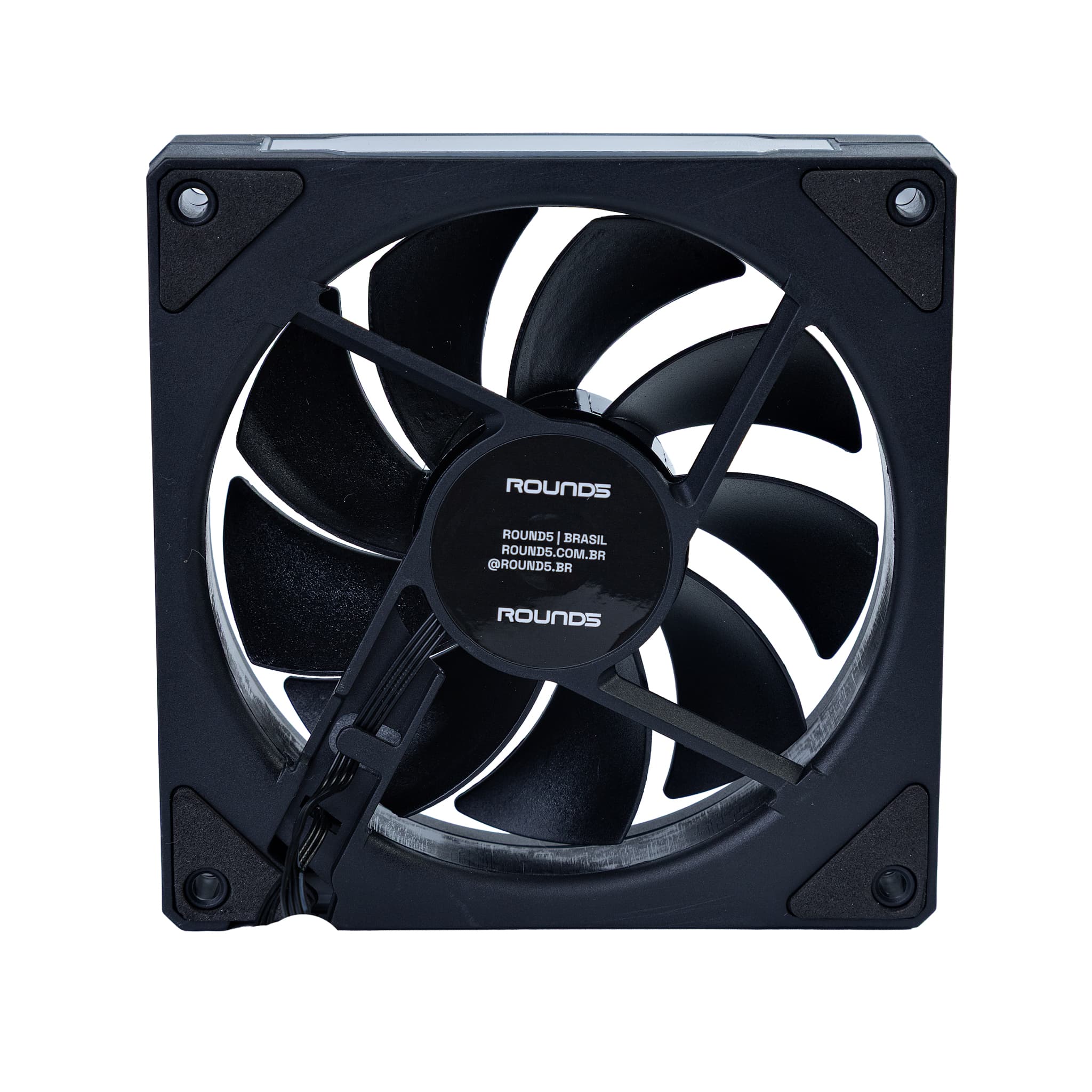 FAN ROUND5 NORDWIND REVERSE PWM ARGB 120MM BLACK BOX - miniatura 7