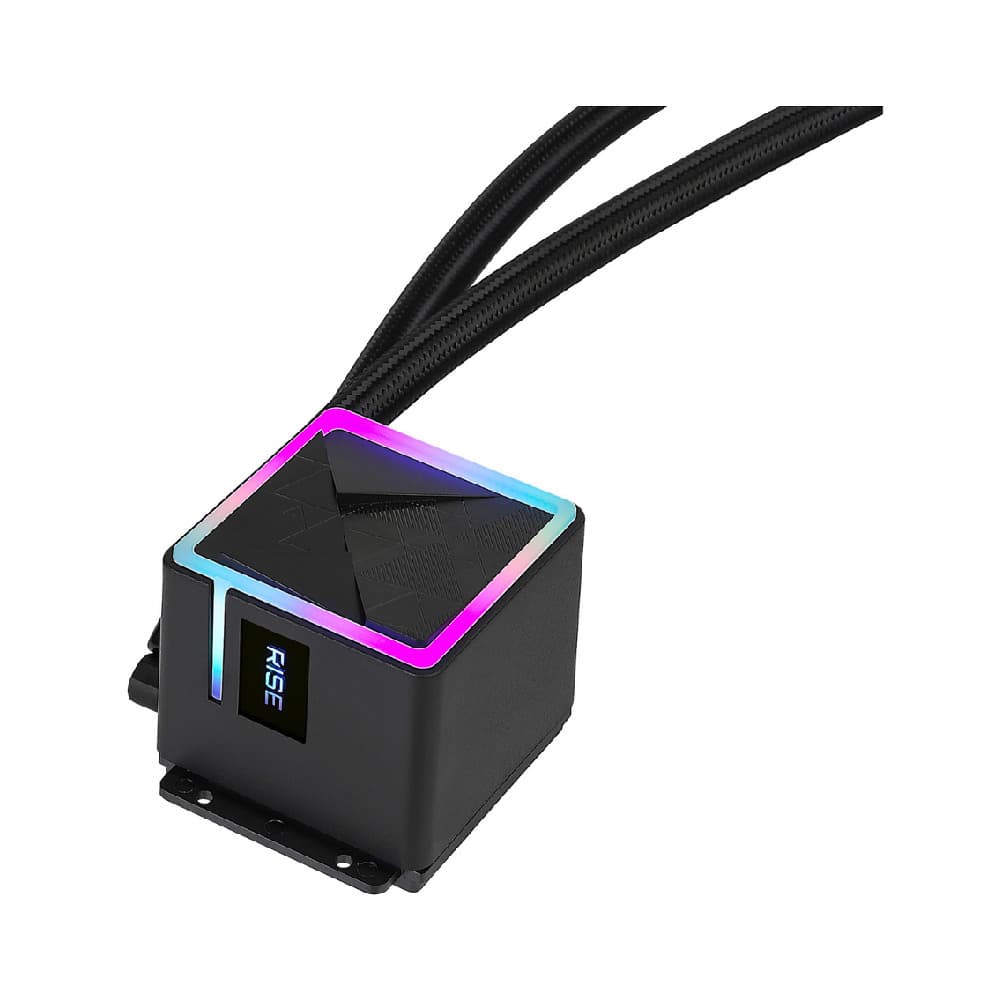 Water Cooler Rise Mode Black 360mm 2000RPM RGB - RM-WCB-03-RBW - miniatura 2