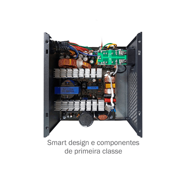 Fonte 500W 80Plus White - K-MEX EU459 - miniatura 3