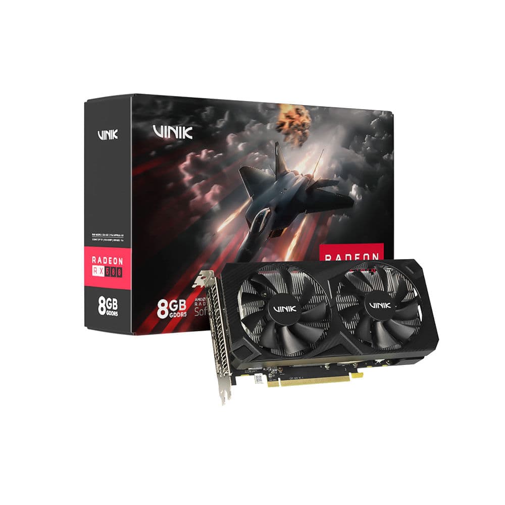 Placa de vídeo Vinik RX580, 8GB, 256 Bits, GPUVK5808GB2F DDR5 - foto 1