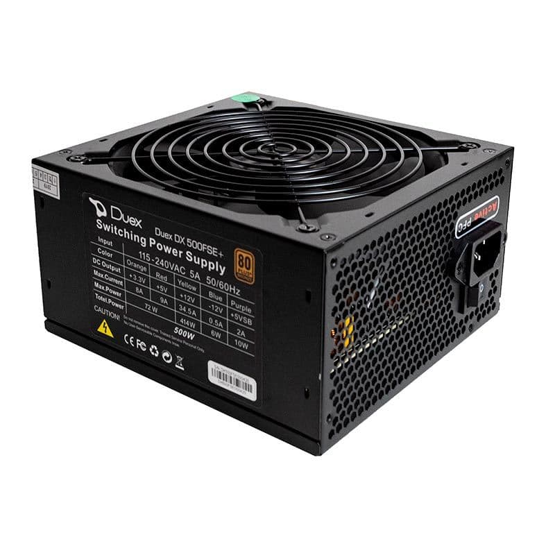 FONTE DUEX DX 500FSE+ 500W 80 Plus