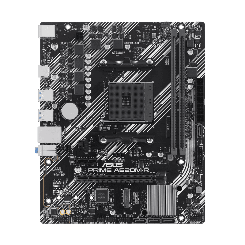 Placa MAE Asus Prime A520M-R - foto 1