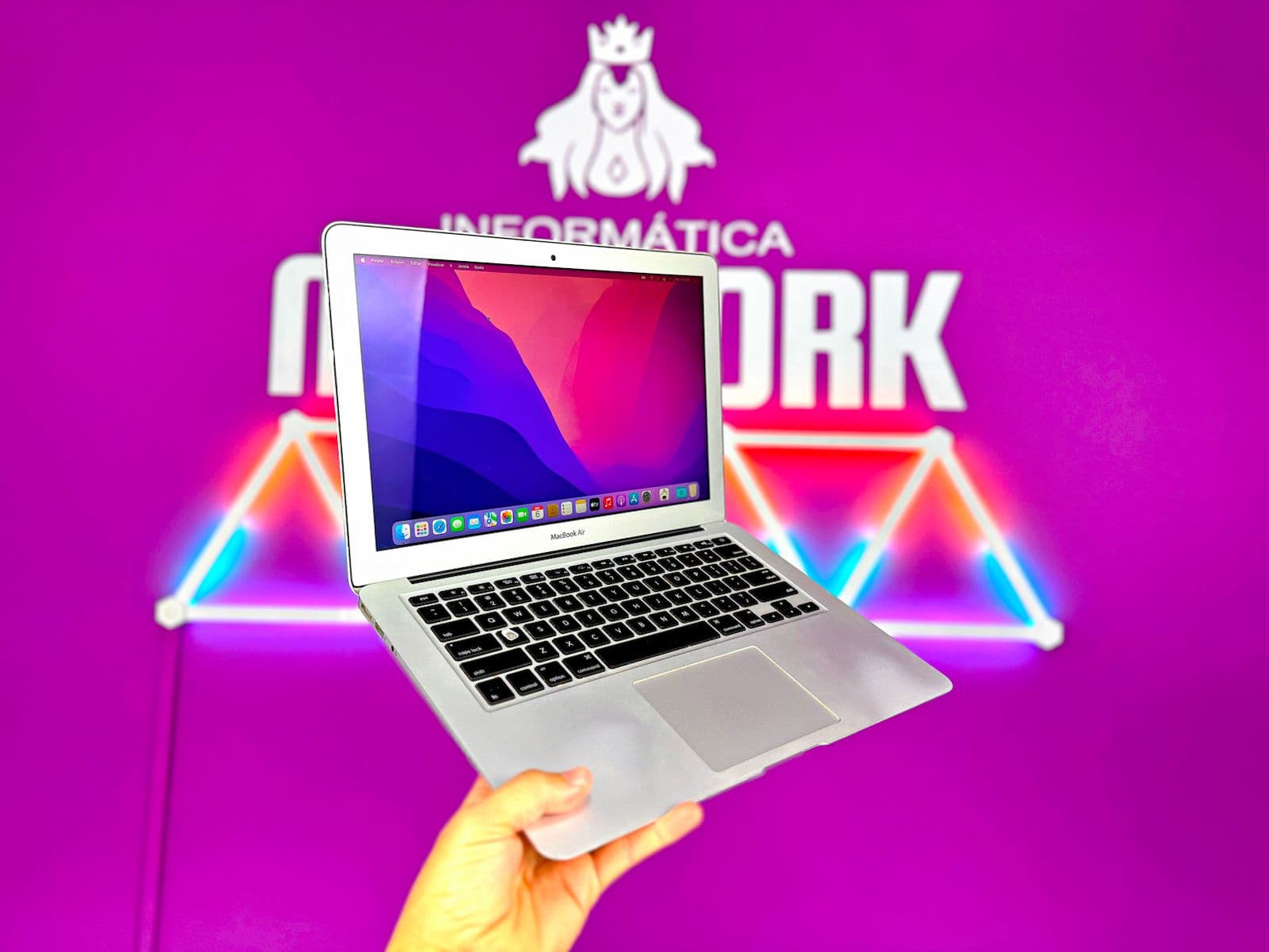 MacBook Air Intel I5 + 4GB Ram + SSD 120GB - Semi Novo (30 Dias de Garantia) - foto 1